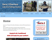 Tablet Screenshot of lakeeriecharterfleet.net